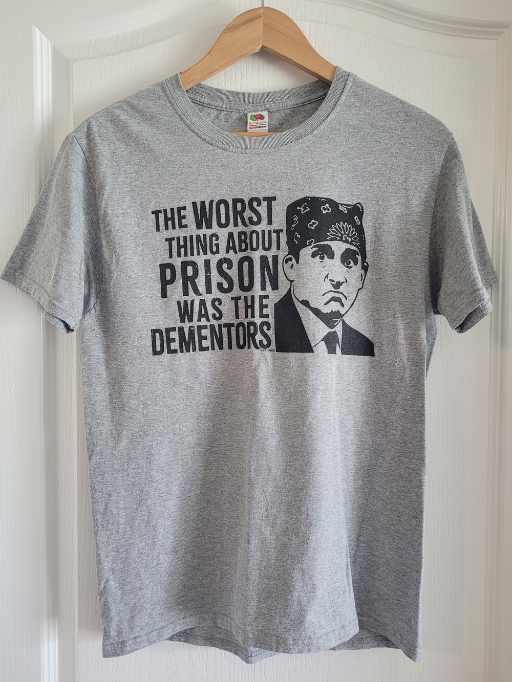 'The Office' Prison Mike Distressed Graphic Tee